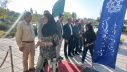 استقبال رئیس، معاونین و اعضای هیات علمی دانشکده تربیت بدنی و علوم ورزشی از دانشجویان در آغاز سال تحصیلی جدید