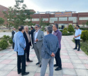 بازدید خیر مدرسه و دانشگاه ساز از دانشکده تربیت بدنی و علوم ورزشی برای برآورد خسارات ناشی از جنگ رمضان وشروع بازسازی دانشکده