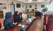 هم اندیشی با مسئولین ورزش شهرداری منطقه ۲۲ برای کمک به توسعه زیرساختهای ورزشی دانشکده
