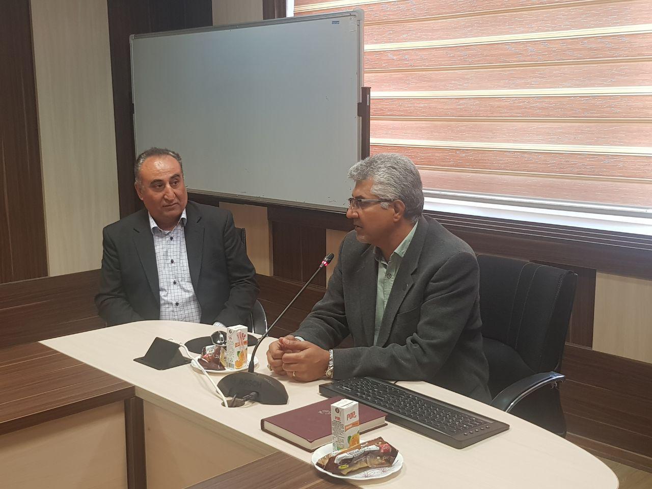مراسم تجلیل از خدمات ارزنده جناب آقای نصرت اله داداشی