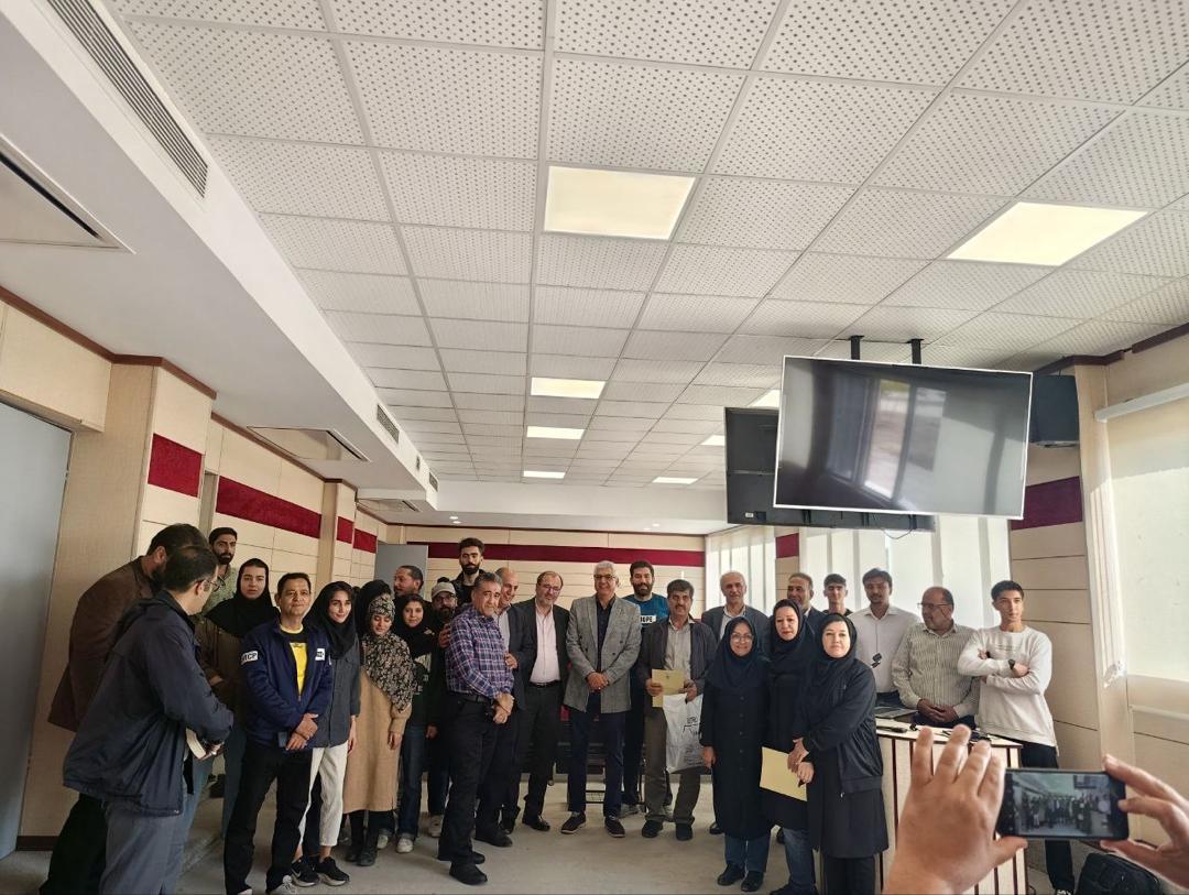 مراسم تقدیر از کتابداران دانشکده تربیت بدنی در روز کتابدار